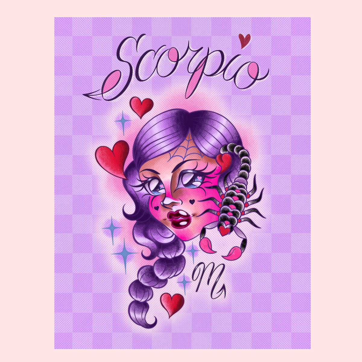 Scorpio Print – Sammy Van Higgins