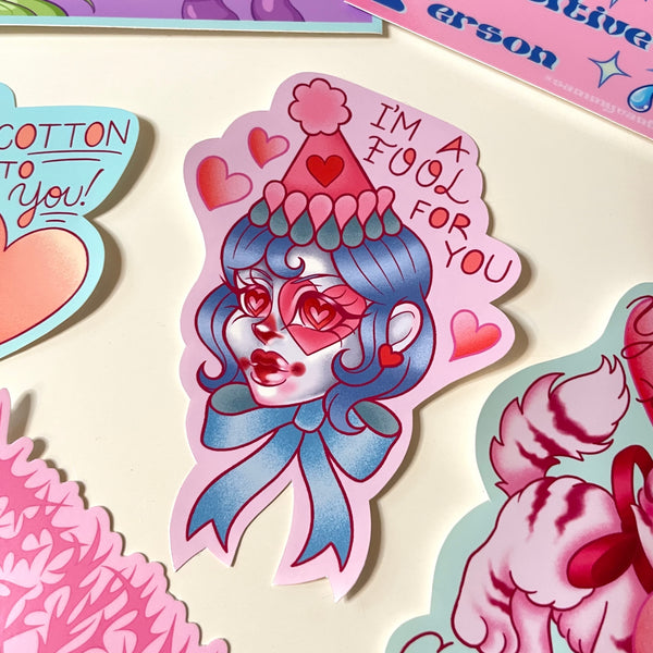 Pastel Pals Valentine's Stickers ♡