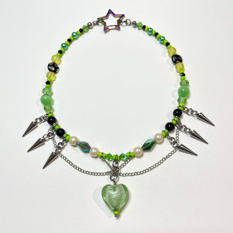 QUEEN BRAT spiky necklace