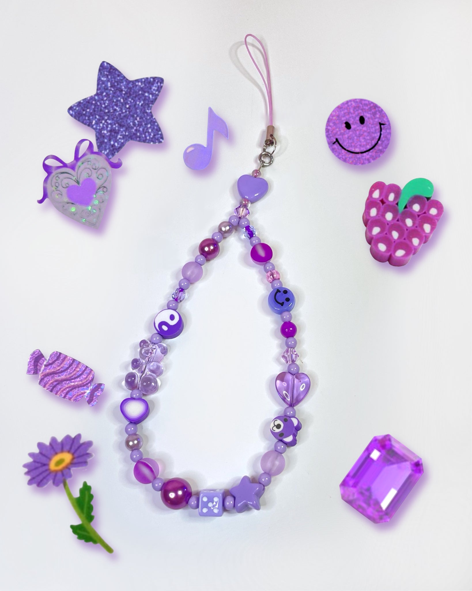 Purple Y2K Charm