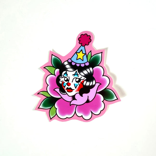 Spring Clown Sticker Pack ♡ 1 for 4, 4 for 10!