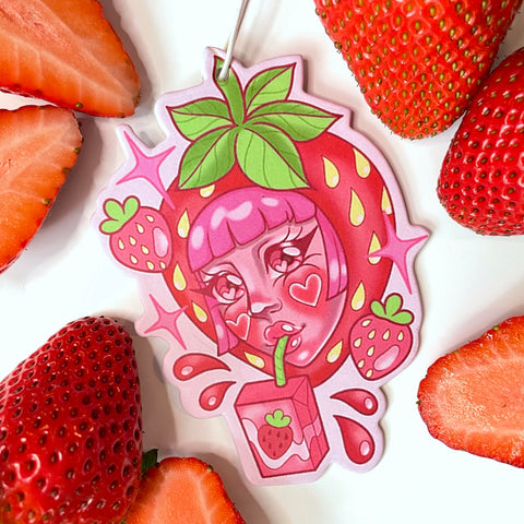 Strawberry Juice Air Freshener