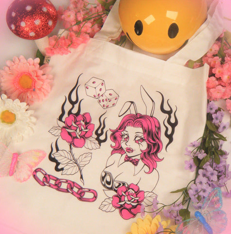 Pinkwork Tattoo Tote